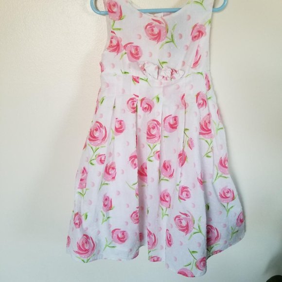 George Other - George Pink and White Floral Spring Dress